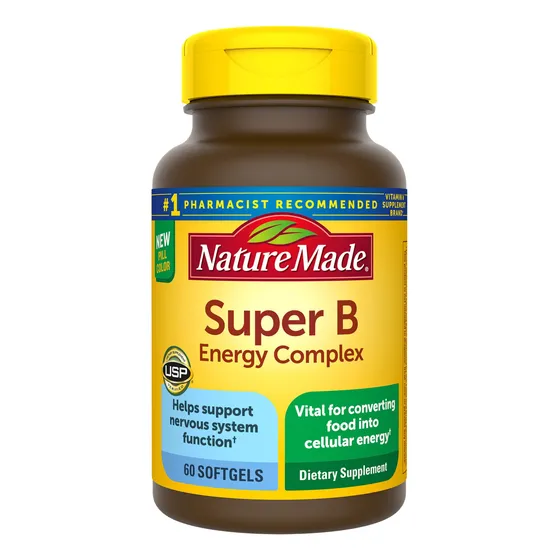 Suplemento Dietético Nature Made Super B Energy Complex 60 S