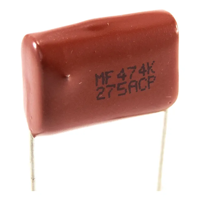 Capacitor Polipropileno Met. .47 X 275vac (x2) Pack X10