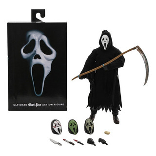 Action Figure Ghostface Panico Scream Ultimate Boneco 18cm Action Figure Ghostface Panico Scream Ultimate Boneco 18cm