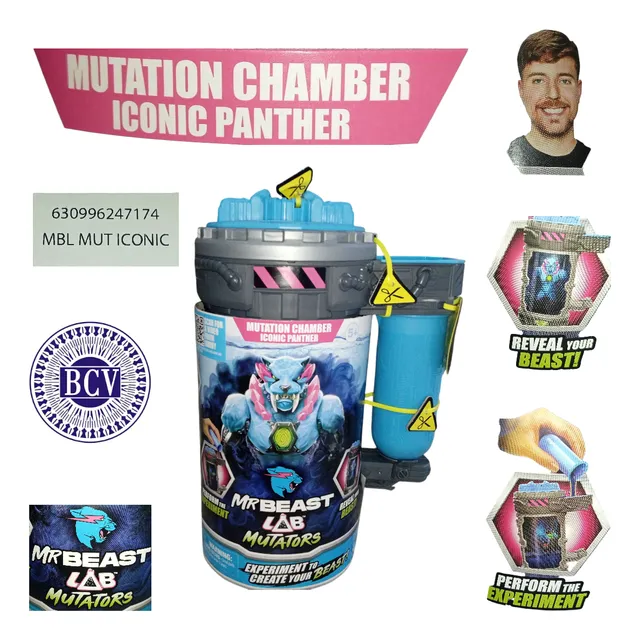 Juguete Mr Beast Lab Mutators Original Nuevo Sellado