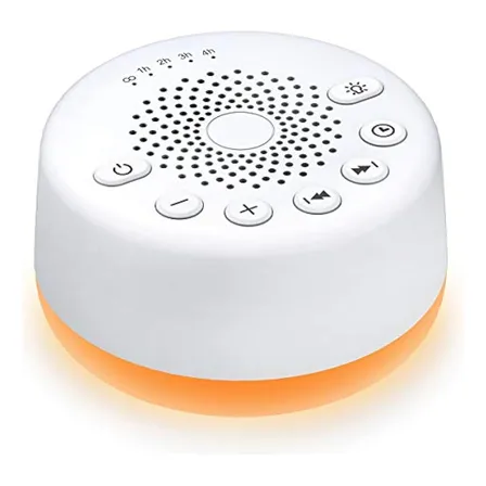 Máquina De Ruido Blanco Easysleep Con 25 Sonidos Y Luz Noctu