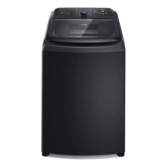 Máquina de Lavar Electrolux 18Kg Preta Expert Tripla Filtragem e Jatos Poderosos (LEB18)
