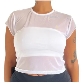 Remeras transparentes blancas deals