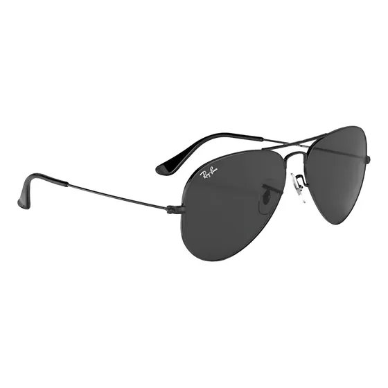 Anteojos De Sol Ray-ban Aviator Classic Black.