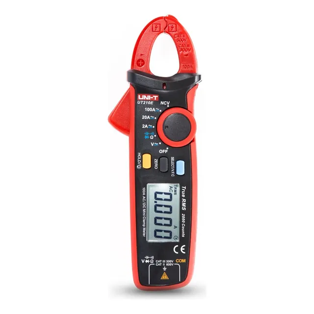 Pinza Amperimetrica Ac/dc Capacimetro Multimetro Unit Ut210e