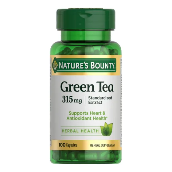 Suplemento De Té Verde Nature's Bounty 315 Mg 100 Cápsulas