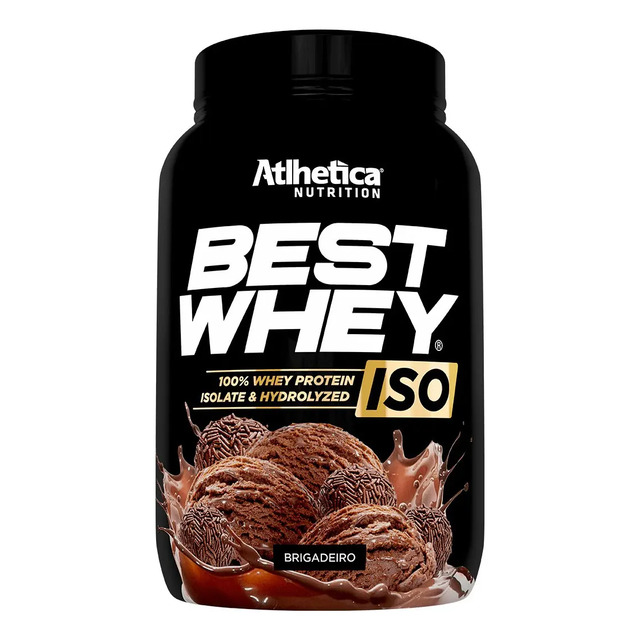 Whey Protein Iso Atlhetica Brigadeiro 900g Suplemento Pó