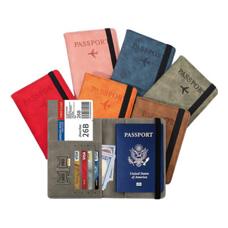 Carteira Capa Case Porta Passaporte Documentos Couro Carteira Capa Case Porta Passaporte Documentos Couro