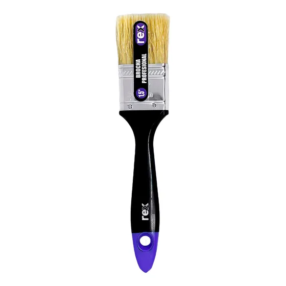 Pack 12 Brochas Para Pintar 1.5 Pulgadas Profesional Rex