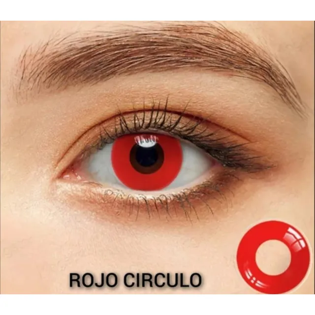  Accesorios Lentes Cosmeticos De Halloween+estuche  