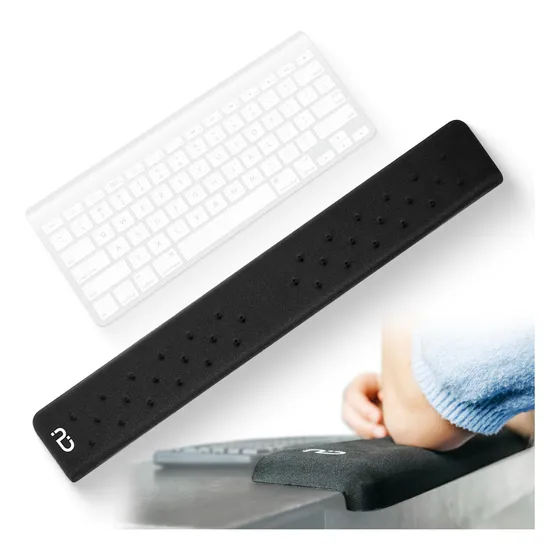Reposamuñeca Largo Para Escritorio Forma L Soporte Comodo