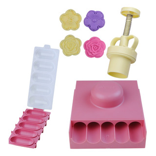 Kit Ejetor Max Modelador Flor + Chocalho Confeito+ Boleador Kit Ejetor Max Modelador Flor + Chocalho Confeito+ Boleador