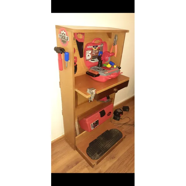 Mini Taller De Niño, Con Herramientas!