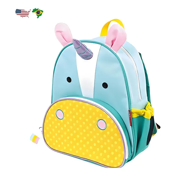 Mochila escolar Skip Hop Clásica color unicornio diseño unicornio