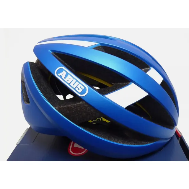 Casco Abus Viantor Mips Ruta Montaña Gravel Carretera Color Azul Acero Talla L 58 - 62 Cm