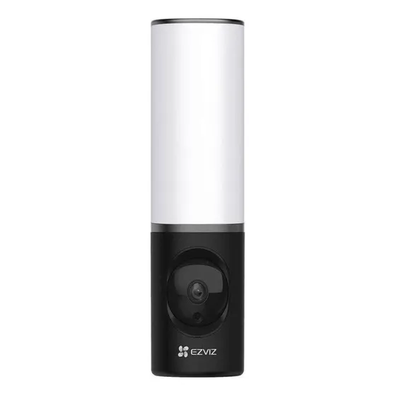 Câmera Luminária IP 4MP 2K Wi-Fi Ezviz LC3 Preta Externa