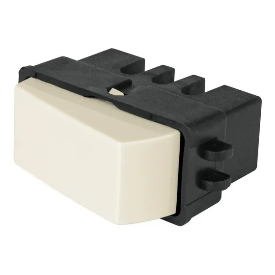 Interruptor De 3 Vías, Marfil, Línea Volteck Basic 27229