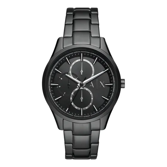 Reloj Hombre Ax Dante Acero 304 Color De La Correa Negro