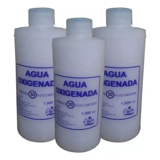 Agua Oxigenada En Crema 10,20,30 O 40 Volúmenes