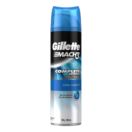 Gel Para Afeitar Gillette Mach3 Complete Def Ext Comfort