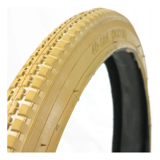 Cubierta Blanca Marfil Crema Bicicleta Antigua Rod 26x1 1/2