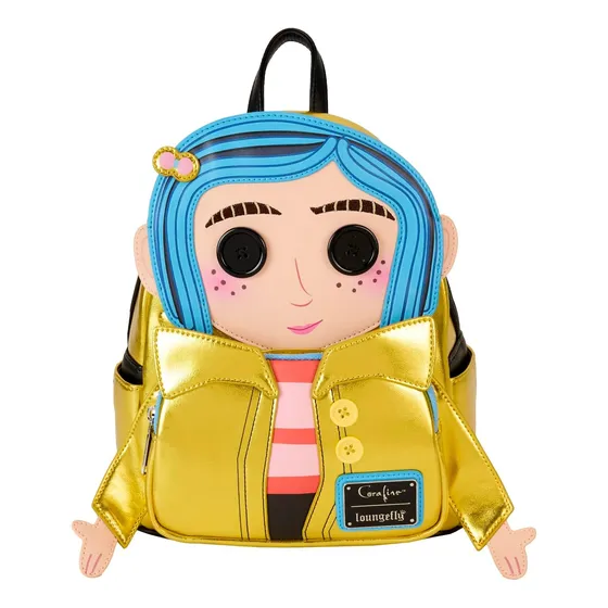 Bolsa Loungefly Laika Com Dois Coraline Cat Cosplay