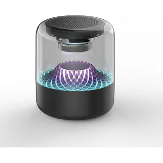 Okop Altavoz Rgb Transparente 360 Puertos Multifunción