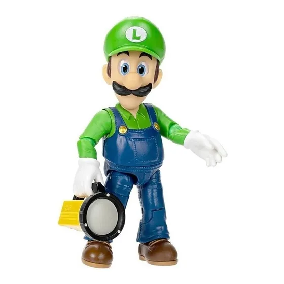 Figura Super Mario Bros La Pelicula Jakks Pacific-luigi
