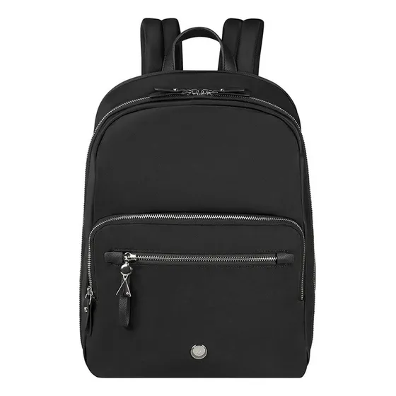 Porta Lap Top Samsonite Karissa Evo Slim Mochila 14.1 Black Color Negro Diseño de la tela Liso