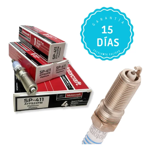 Bujia Platinium Ford Fiesta Max Move Power Super Duty Sp411