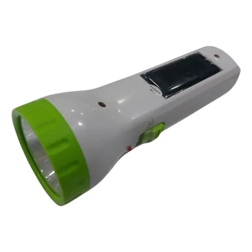 Linterna Recargable Doble Función Solar 1w
