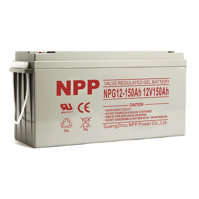 Bateria Gel 12v 150ah Marca Npp Original