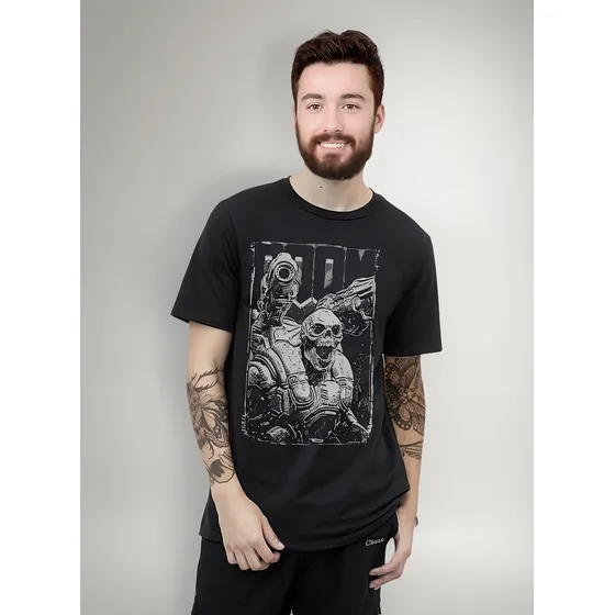 Playera Revenant (doom) / Chase / Negra