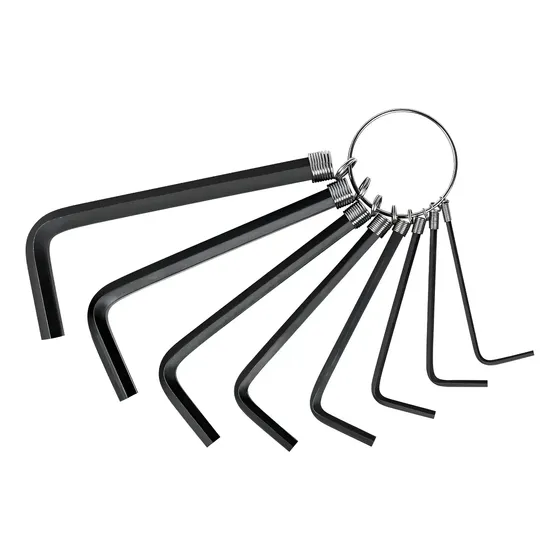 Set Juego 8 Llaves Allen Pretul 1,5 A 6 Mm Portátil Llavero Color Negro | Cuotas sin interés