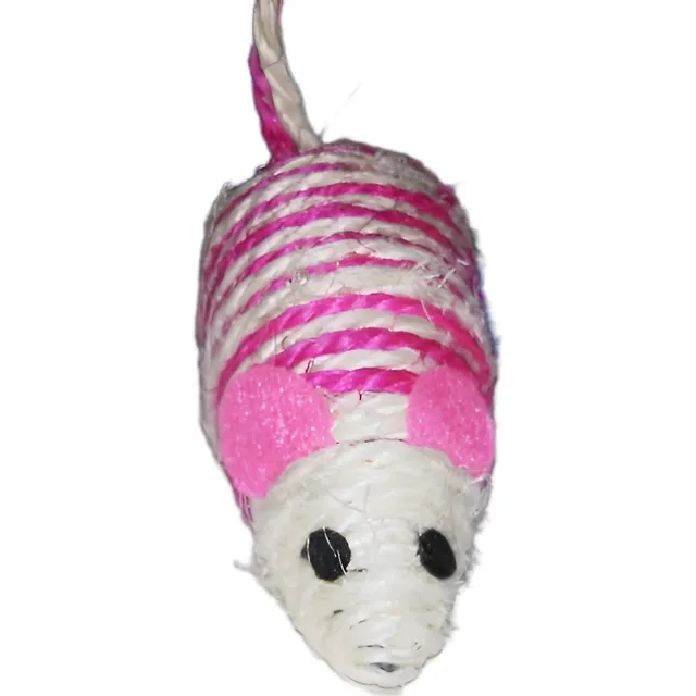 Juguete Raton Chico De Hilo Para Gatos