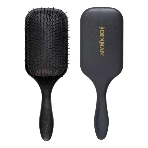 Denman Tangle Tamer Ultra (negro) Cepillo De Paleta Desenred