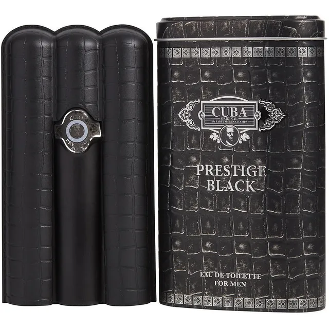 Perfume Cuba Prestige Black Edt 90ml Hombre-100%original