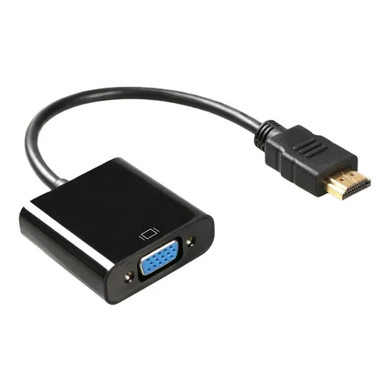 Cable Conversor Hdmi A Vga Conversor Netbook 1080p Fhd
