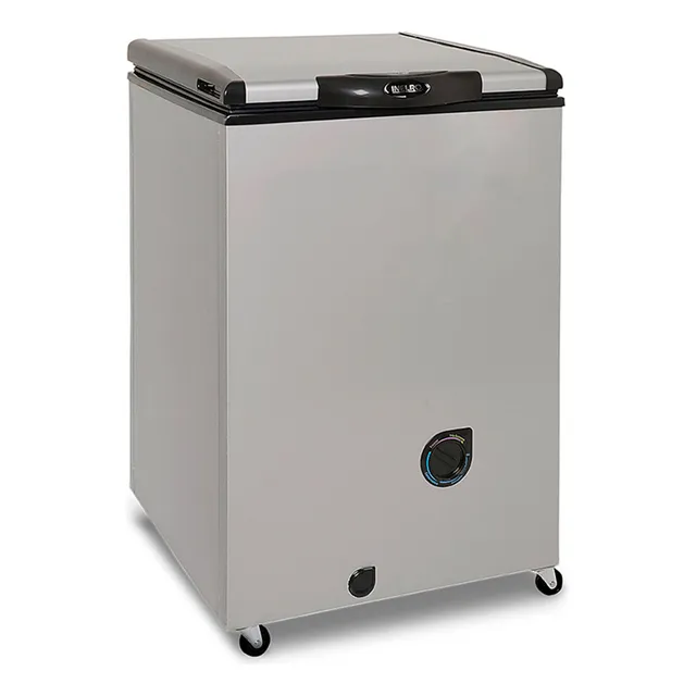 Freezer Inelro Fih-130 135lts Inverter Color Plata