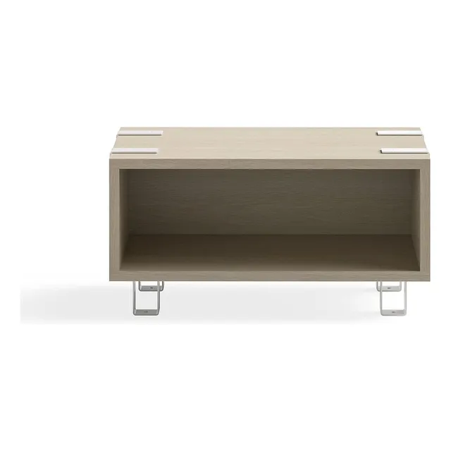 Gabinete De Almacenamiento Apilable De Madera De 12.25 Pulga