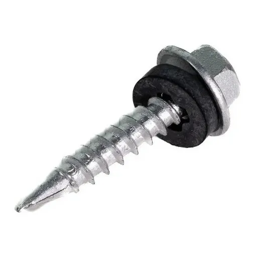 Tornillo Punta Espada Zincado 10x 1 Hexagonal Autoperforante