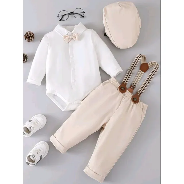 Traje De Bautizo Celebración De Bebé 