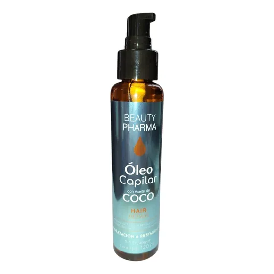 Oleo Capilar Con Aceite De Coco Beauty Pharma 120 Ml