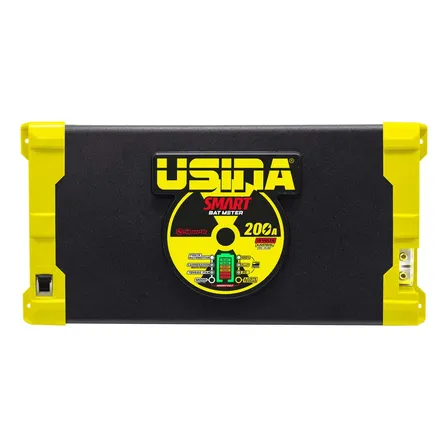 Fonte Usina 200a Bat Meter Cor Preto Amarelo