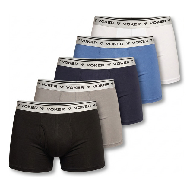 Cuecas Boxer 5 Peças Polo Voker Promoção Cuecas Boxer 5 Peças Polo Voker Promoção
