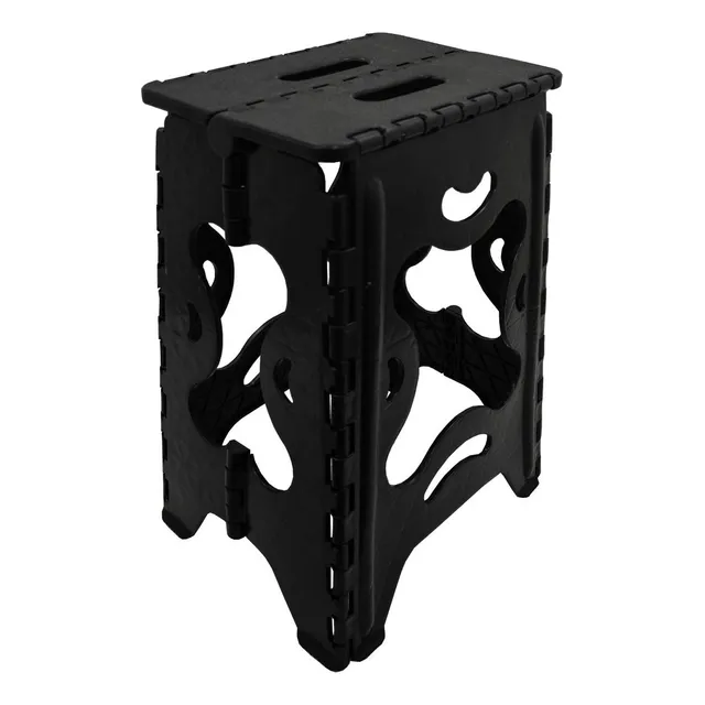 Banco Plegable Portatil Plastico 120kg Uso Rudo 45 X 28 X 22 Cm Reforzado