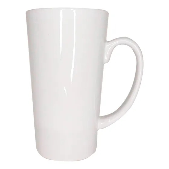 Taza 17 Oz  C/blanco Cónica P/sublimación (caja)