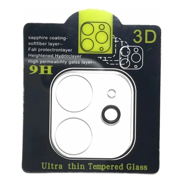 Protector Vidrio Templado Cámara Trasera iPhone Completo