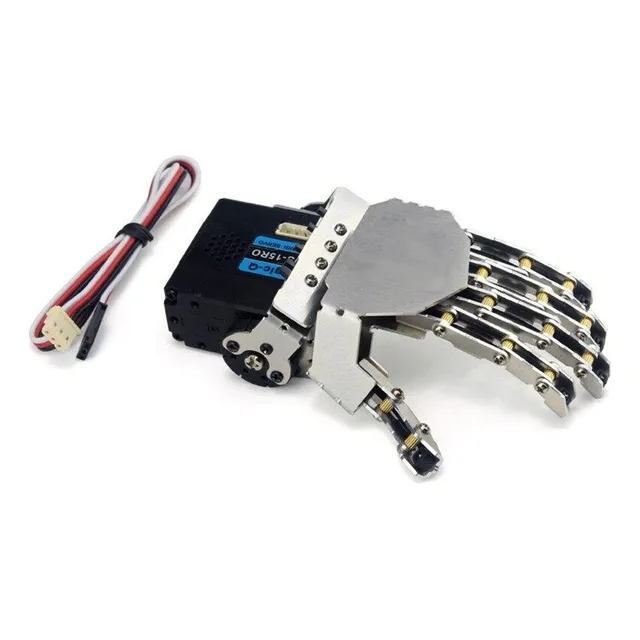 Kit De Mini Mano Robótica Palma Chasis Y Servo Arduino Izq