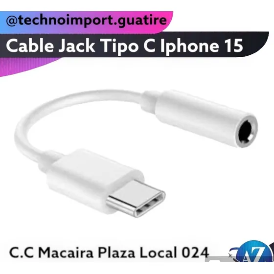 Otg Tipo C - 3.55 Mm iPhone